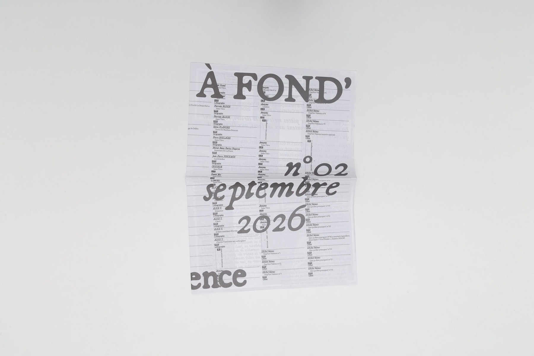 À Fond'